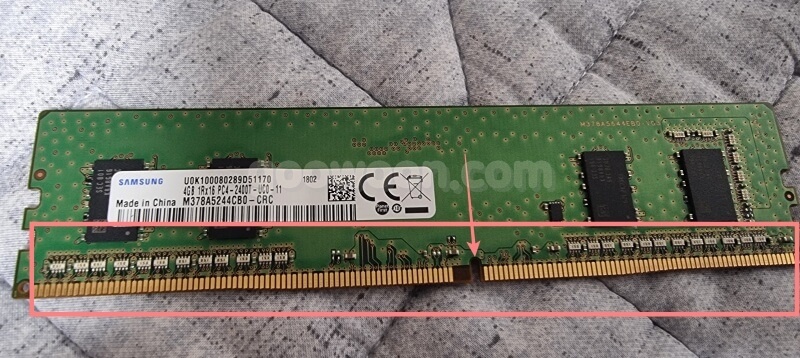 DDR3-DDR4-구분-소켓-홈-차이