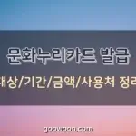 문화누리카드-발급-특성-이미지