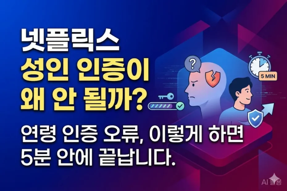 넷플릭스-성인-인증-오류-썸네일