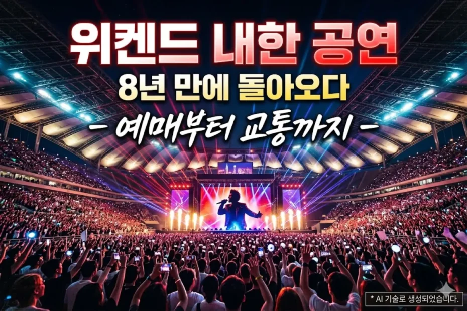 위켄드-내한-공연-썸네일